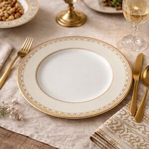 ✨ NEW Villeroy & Boch Samarkand Dinner Plates – Set of 4 (10.75”) ✨